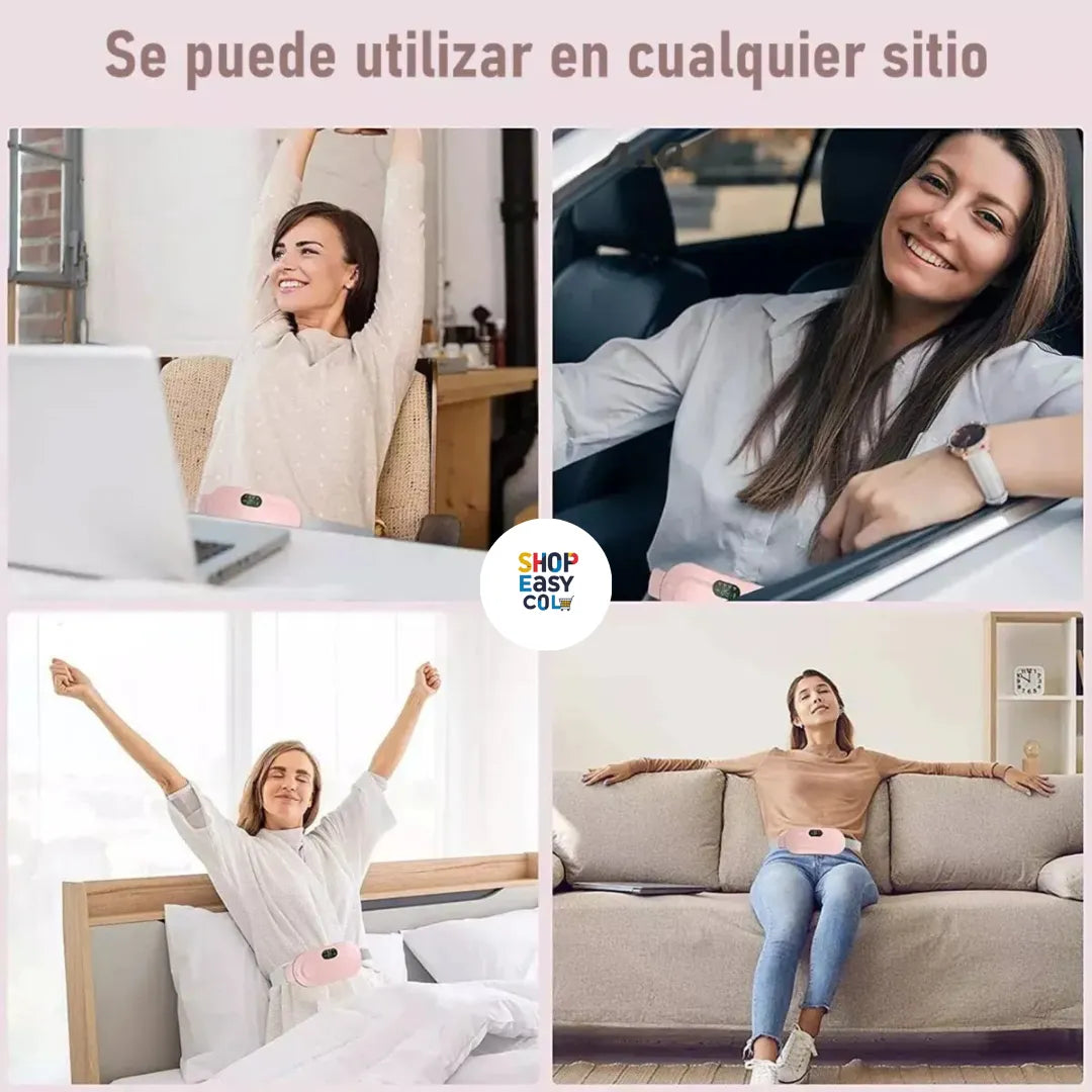 Cinturón Térmico CalmaFem Belt ¡LLEVA GRATIS E BOOK DIGITAL: “Cómo aliviar el dolor menstrual de forma natural”