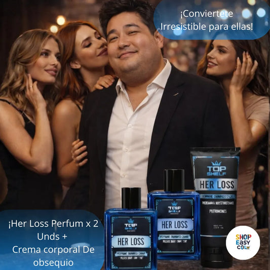 Perfume Her Loss x2 Unidades 🔥 + Crema Corporal Her Loss GRATIS 🎁