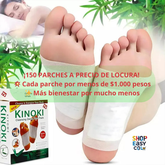 Kinoki Herbal Detox Patches™ Gratis Tablero Organigrama Saludable Digital + Recetas saludables