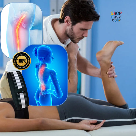 SciatiCare Belt™ Cinturon Ciatica Lumbar, Espalda y Cadera ¡GRATIS GUÍA DIGITAL: "Consejos para mejorar postura y aliviar el dolor"!