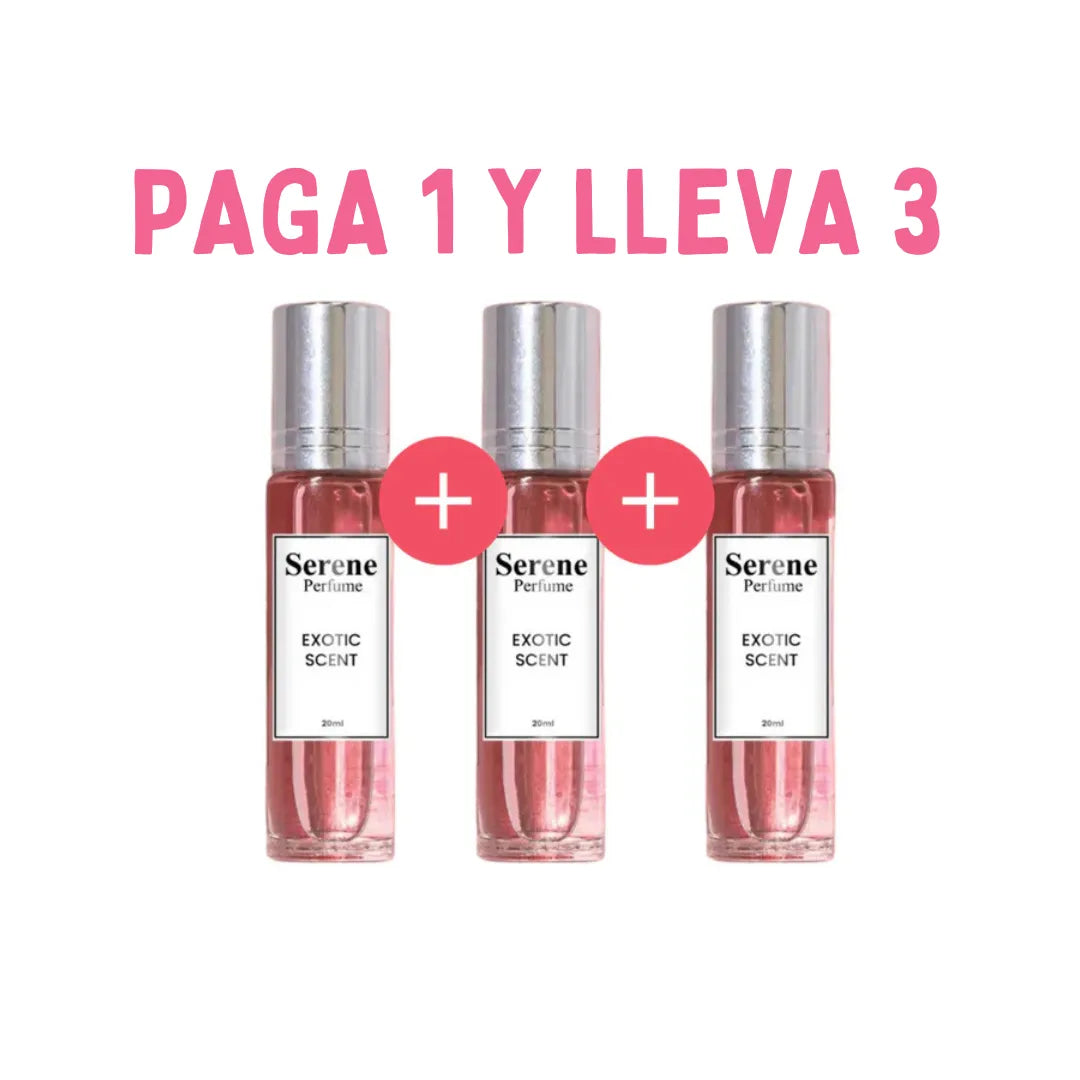 🧴 SERENE™ Perfume de Feromonas - PAGA 1 LLEVA 3 + REGALO SORPRESA