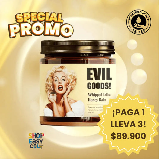 EVIL GOODS – Whipped Tallow Honey Balm (60g) ¡PAGA 1 LLEVA 3!