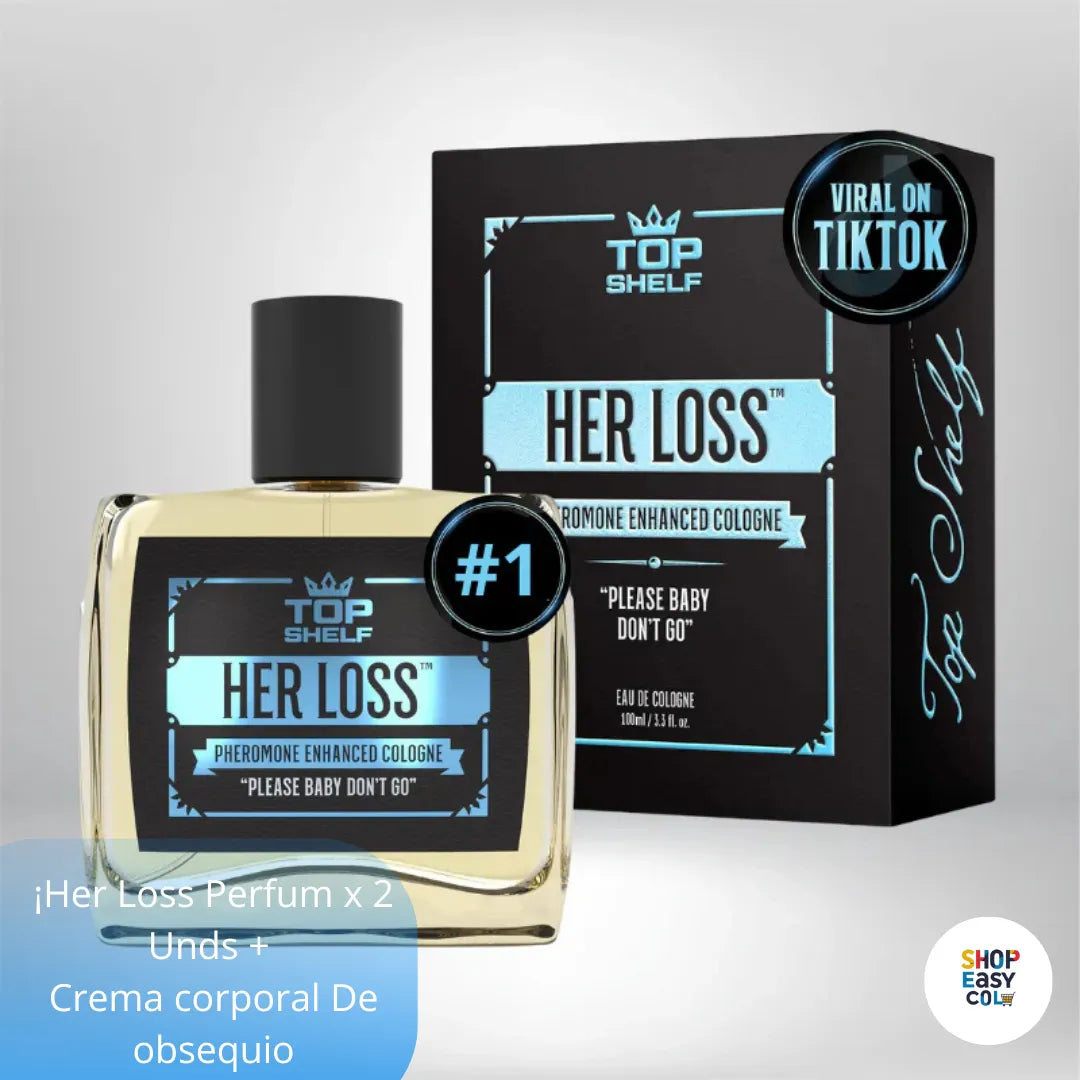 Perfume Her Loss x2 Unidades 🔥 + Crema Corporal Her Loss GRATIS 🎁