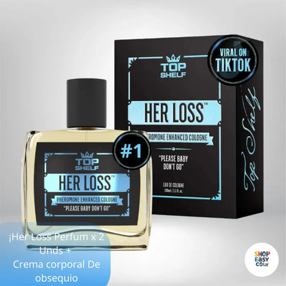 Perfume Her Loss x2 Unidades 🔥 + Crema Corporal Her Loss GRATIS 🎁