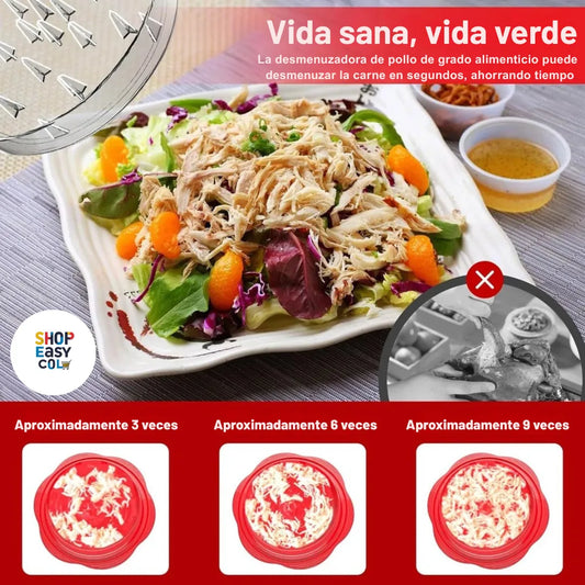 ChickenMaster™ Triturador de Pollo Manual para desmenuzar al instante - ¡GRATIS RECETARIO PREMIUM!