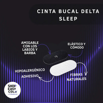 Método 360° Sueño Profundo™ – Sistema Avanzado de Respiración Nocturna (Mouth Tape + Max Air Nasal Strips)