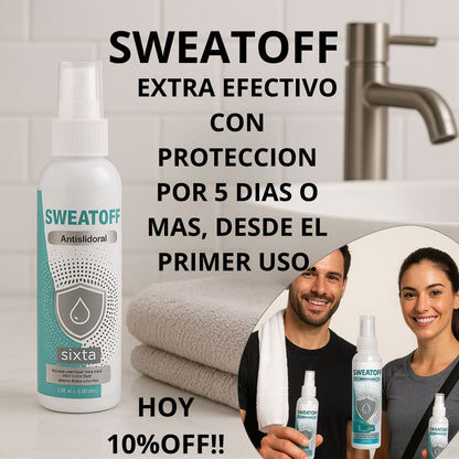 Antisudoral SweatOff- HOY CON EL 10% DE DESCUENTO!!